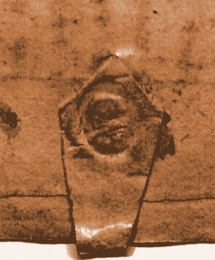Pečat na MM pismu - portret
